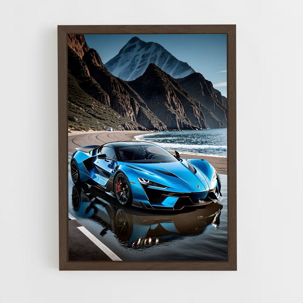 Poster Plage de Fenyr – affiche W Motors (vue 5)